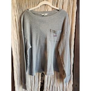 VANS Thermal Long Sleeve Shirt Women's Semi Cropped Top